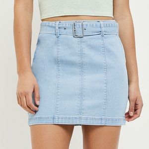 Pacsun Jean Skirt with Belt